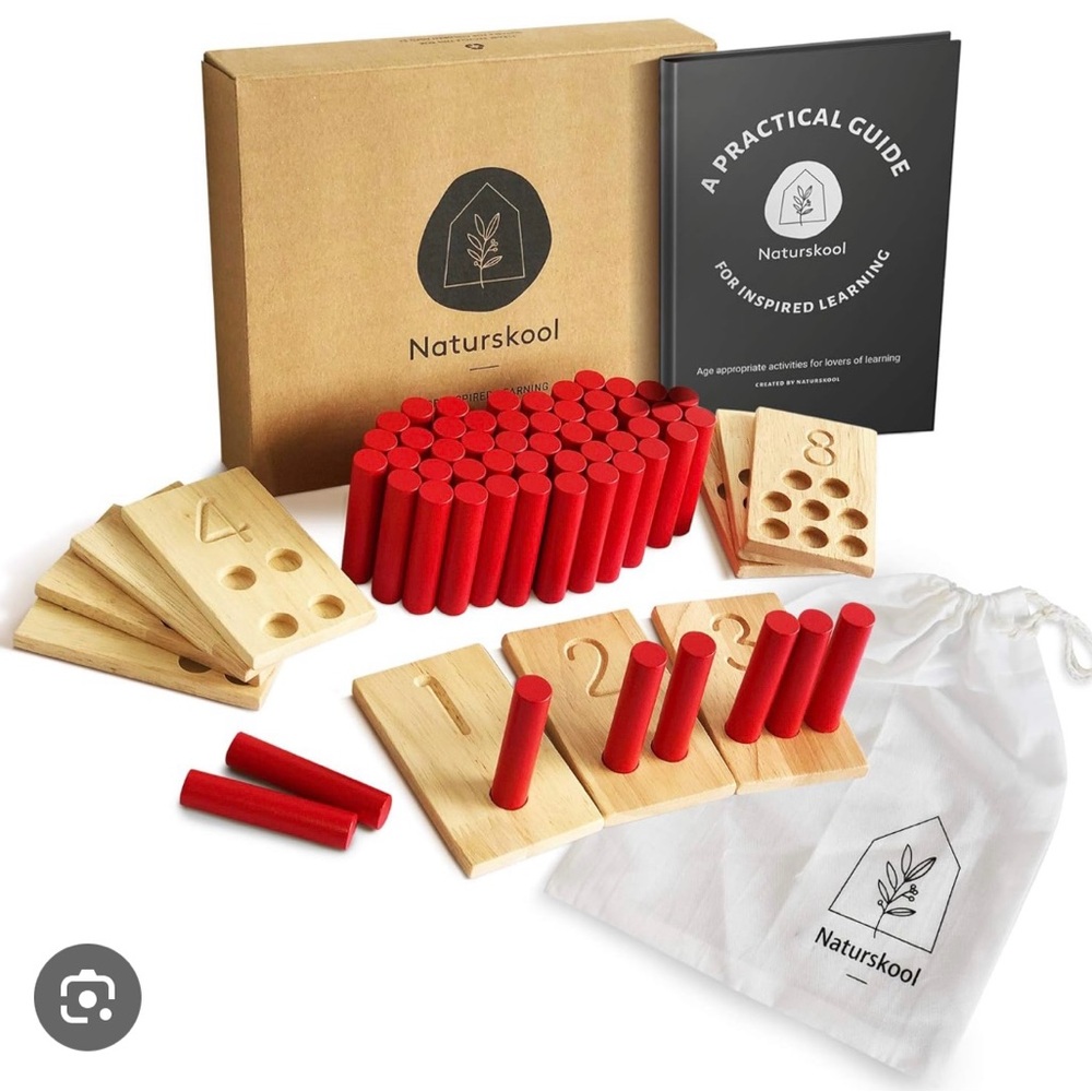 Naturskool Wooden Educational Math Toy